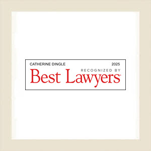 Best Lawyers 2025 badge for Vermont attorney Catherine Dingle