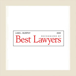 Best Lawyers 2025 badge for Vermont attorney Liam L Murphy